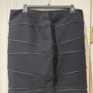 Lafayette 148 New York Black Pencil Skirt
